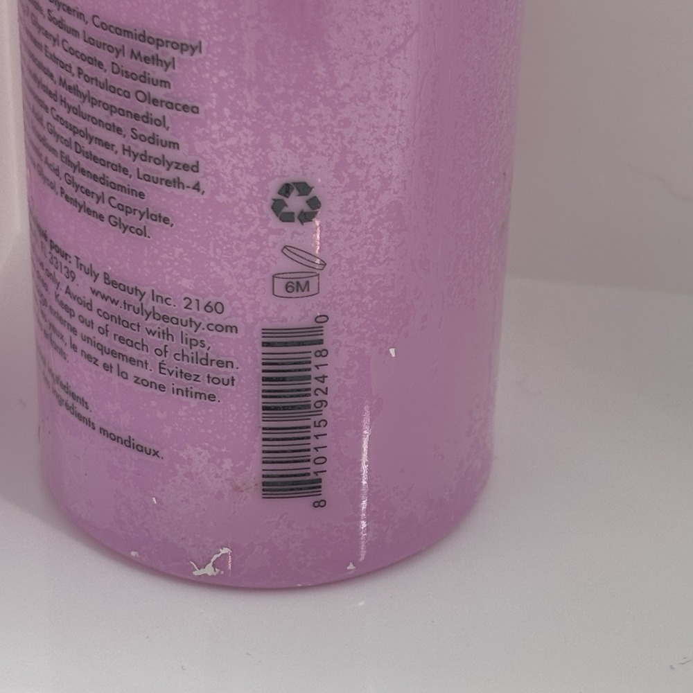 Truly Skin Smoothie Gentle Facial Cleanser New In Pack Sealed Exp 6/22/2028 - Picture 8 of 9